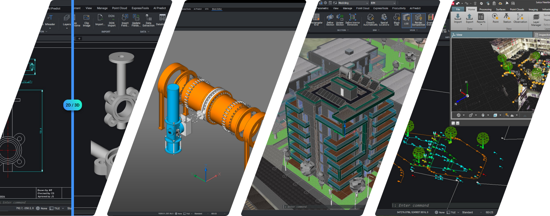 BricsCAD® Lite / Pro / Mechanical / Bim / Ultimate