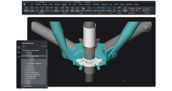 BricsCAD® Mechanical